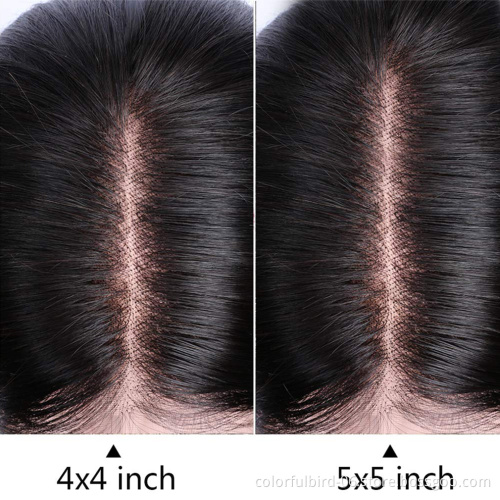 30 Inch loose Wave Human Hair Wigs For Women Lace closure Transparent Lace 5*5 closure Wigs Brazilian Body Wave